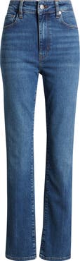FRAME The Pencil High Waist Slim Straight Leg Jeans