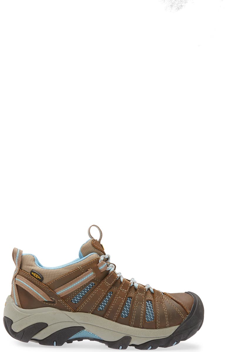KEEN Voyageur Hiking Shoe, Alternate, color, Brindle/Alaskan Blue