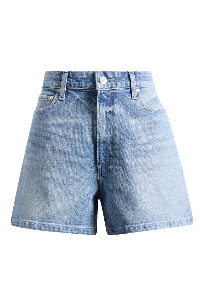 Dani Ultra High Rise Denim Shorts, Alternate, color, ANIYAHDIST