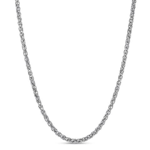 Rivo Spiga Chain Necklace 925 Silver
