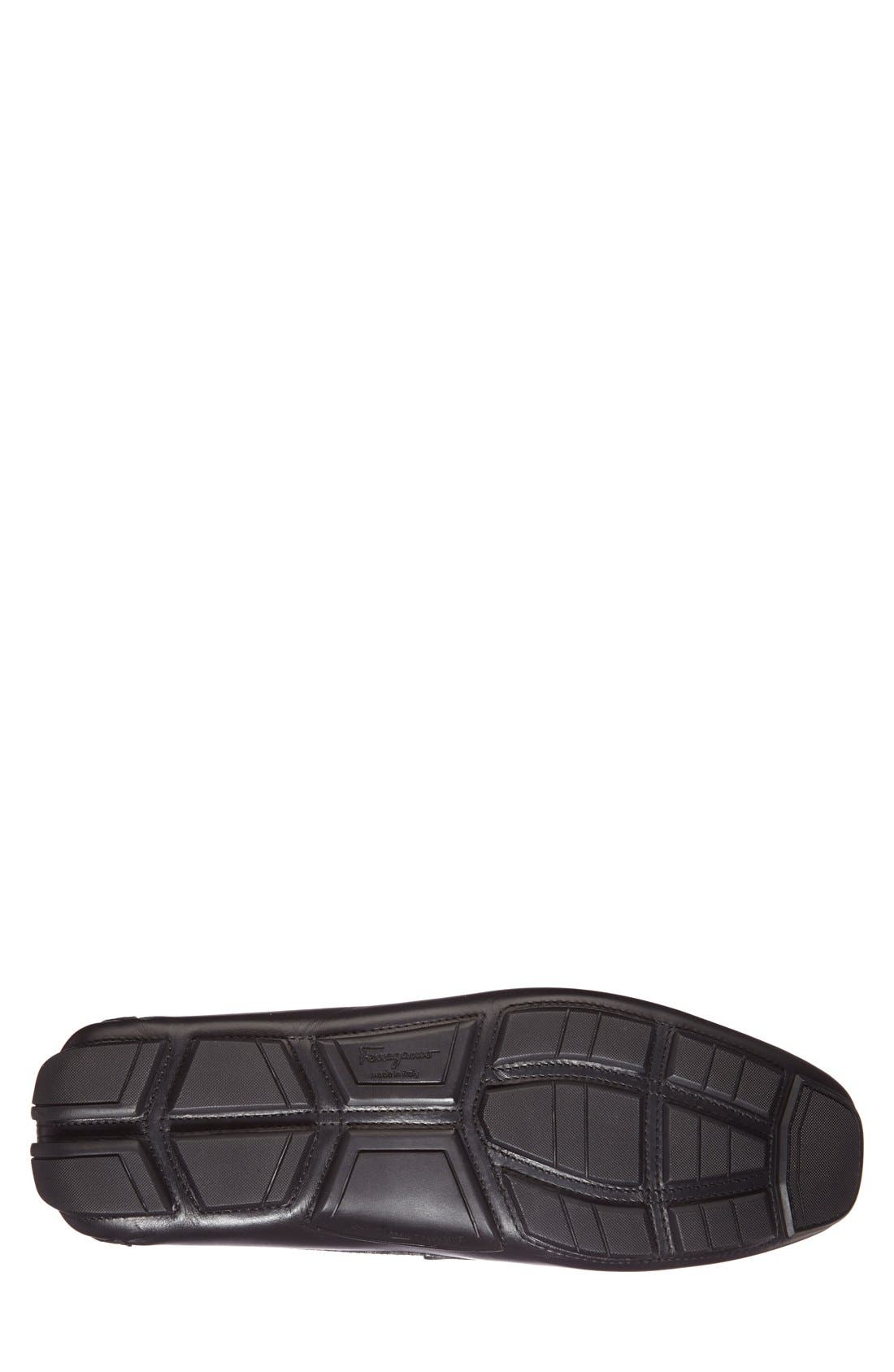 FERRAGAMO Salvatore Ferragamo 'Plum' Driving Shoe, Alternate, color, 