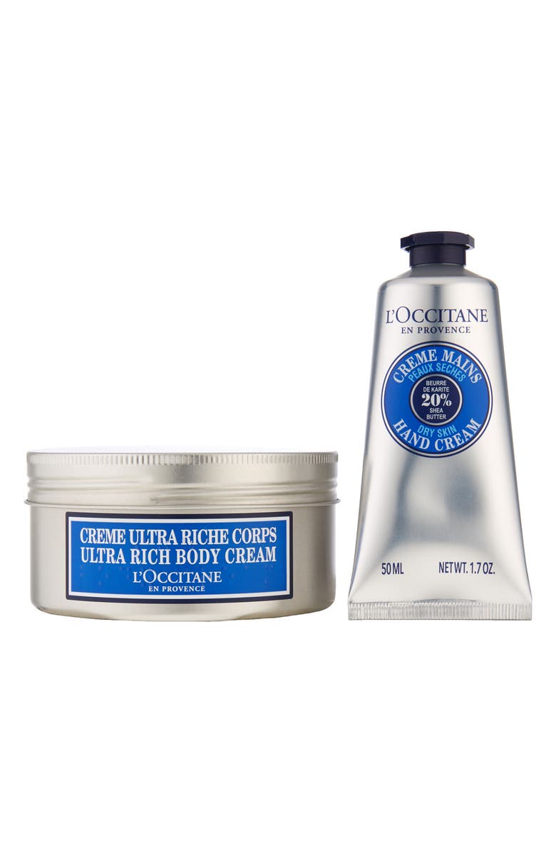 L'Occitane Nourishing Shea Butter Duo (Limited Edition) USD $68 Value, Main, color, 