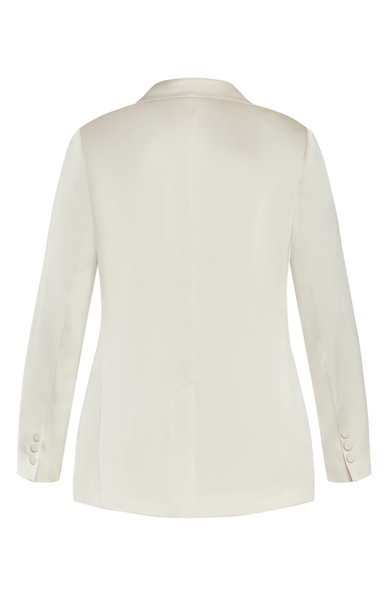 City Chic Rylie Double Breasted Blazer, Alternate, color, 