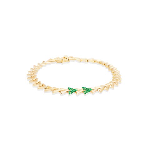 Spark Chevron Link Bracelet