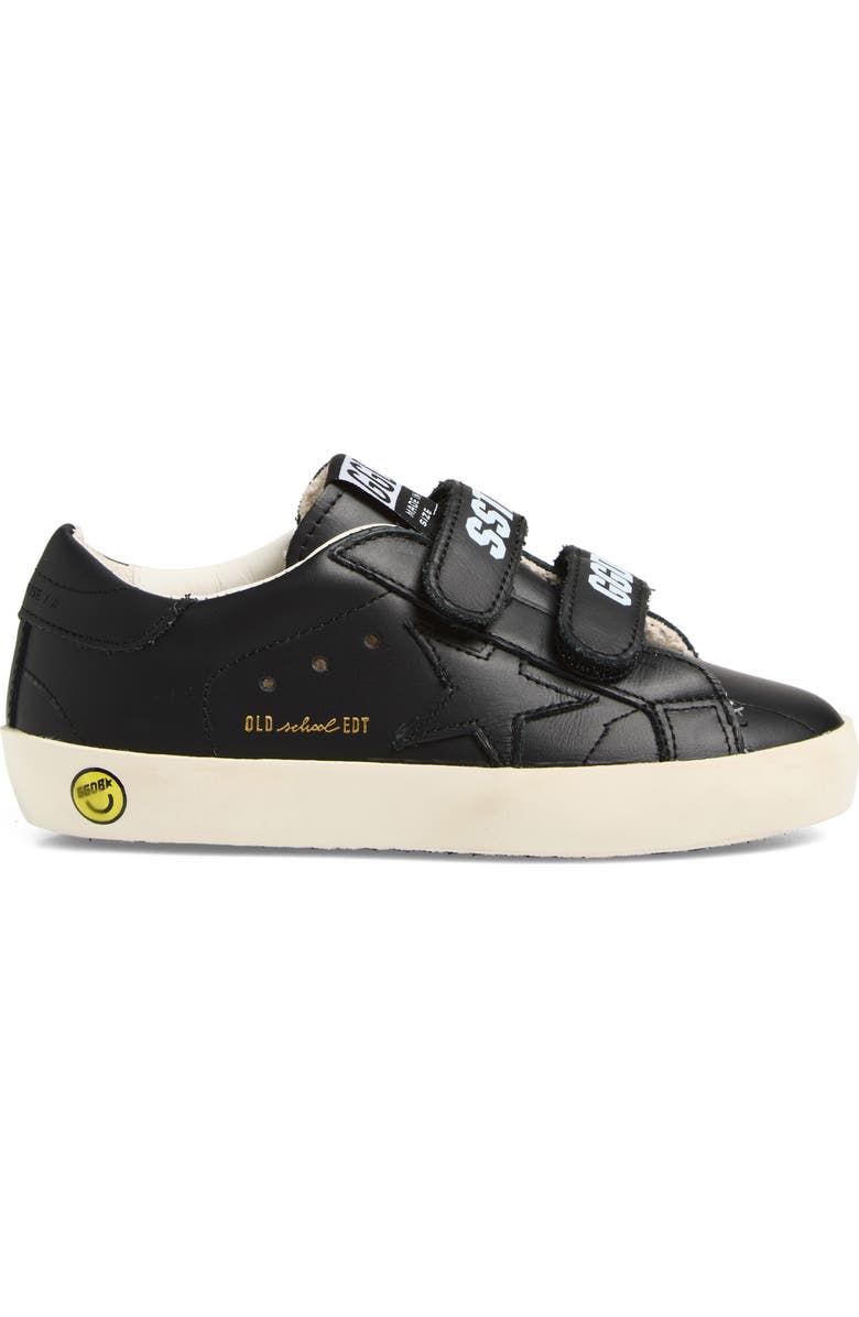 Golden Goose Kids' Old School Low Top Sneaker, Alternate, color, Black
