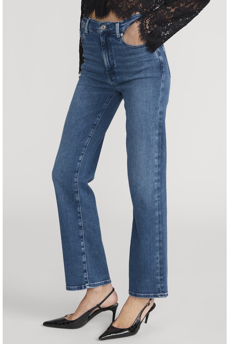 Le Sleek Straight High Waist Straight Leg Jeans, Alternate, color, REIGN