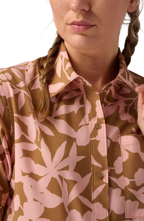Backcountry Slickrock Short-sleeve Button-up Jersey In Brown