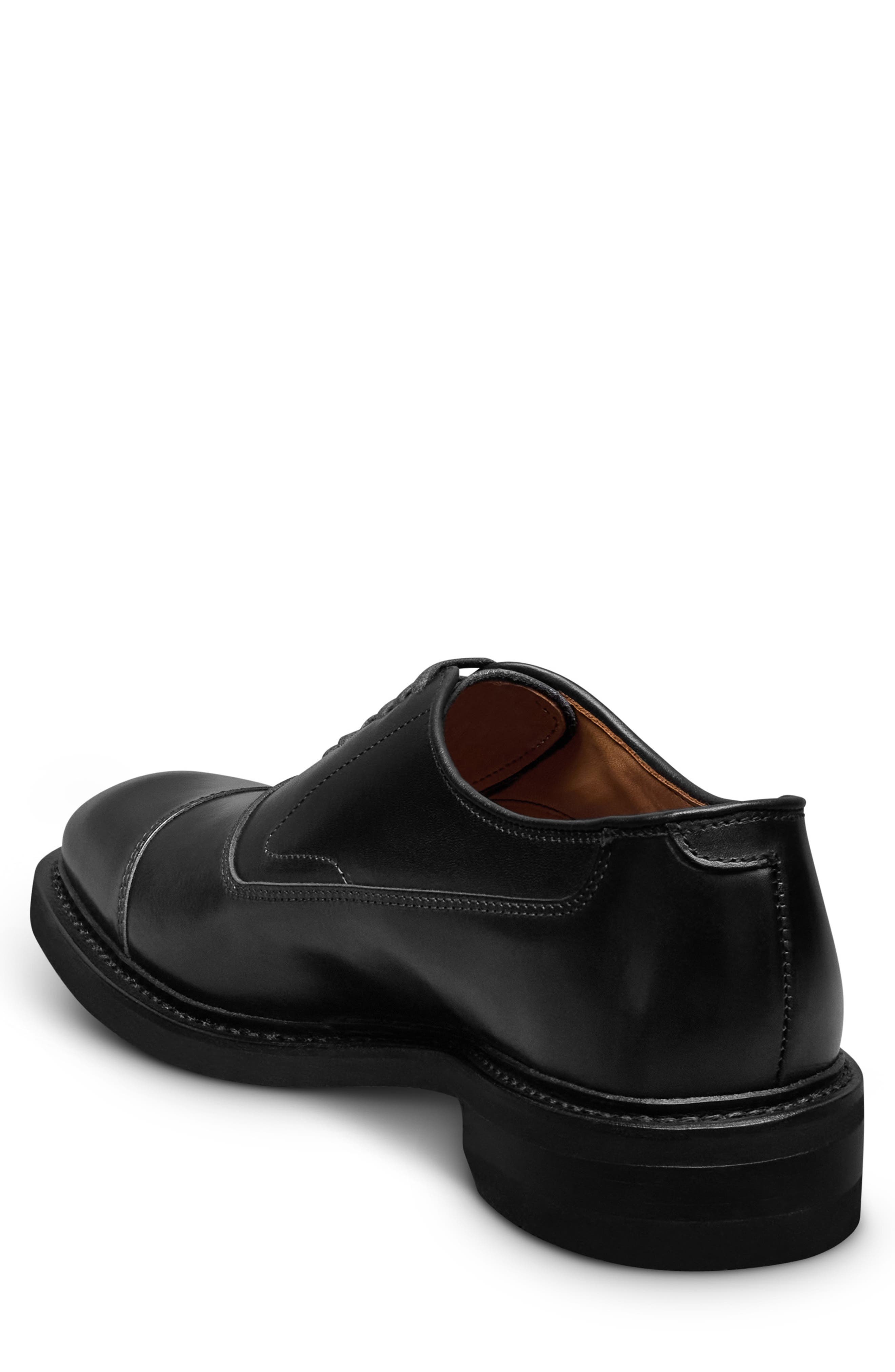 Rhett Cap Toe Derby, Alternate, color, BLACK