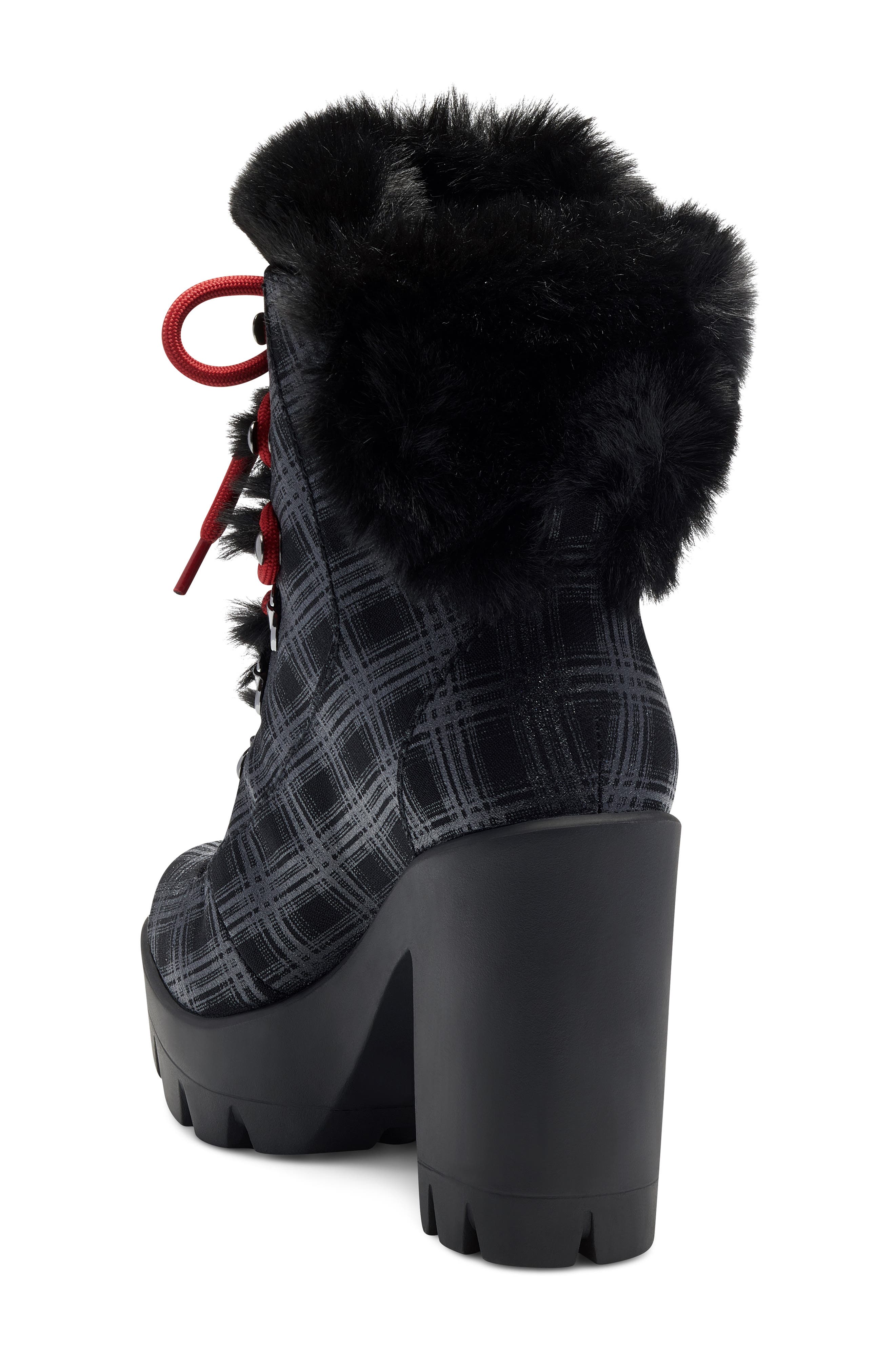 Mikah Bootie, Alternate, color, BLACK FABRIC