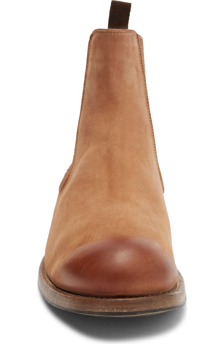 John Varvatos Rivington Chelsea Boot, Alternate, color, Brownstone