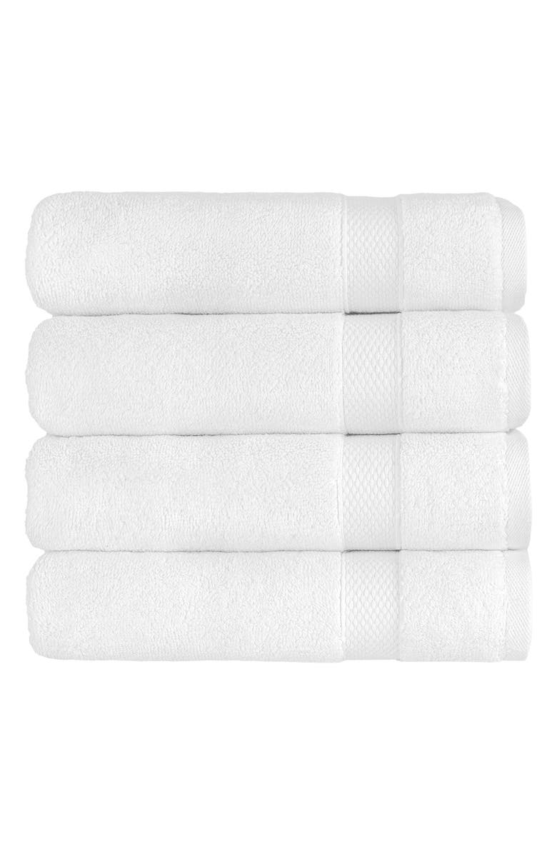 Linum Home Textiles Set of 4 Anovia Turkish Cotton Hand Towels, Alternate, color,