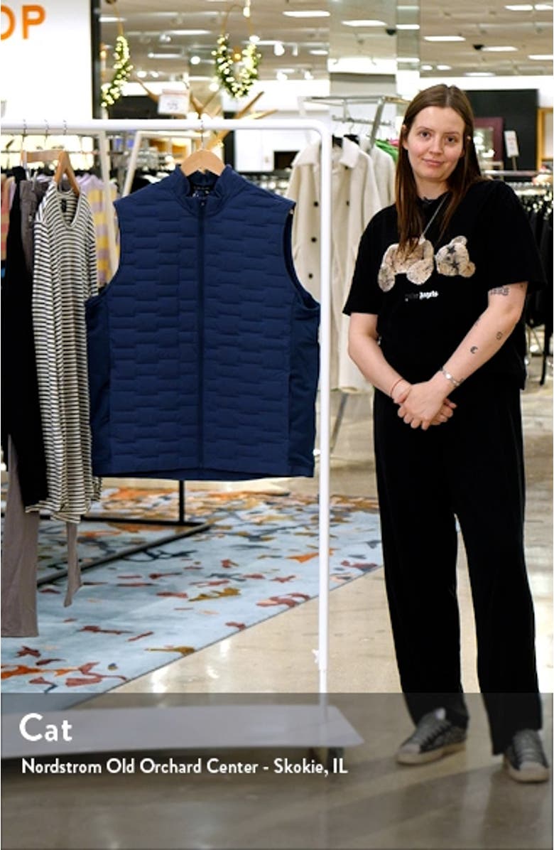First Guard Quilted Golf Vest, sales video thumbnail