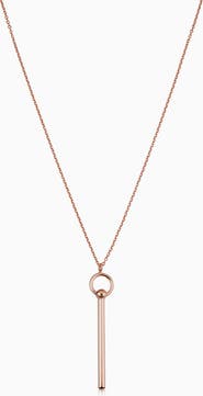 Oradina 14K Gold Villa Pendant Necklace
