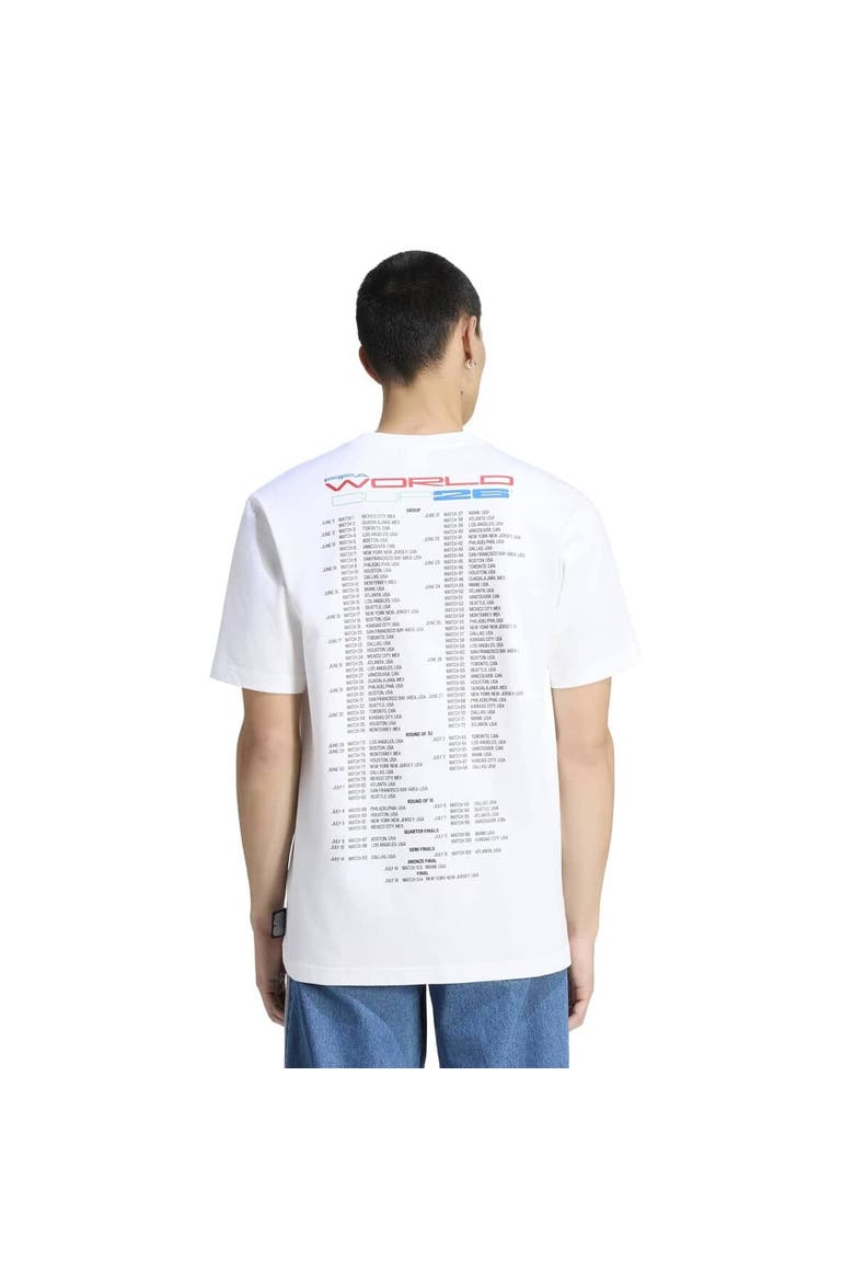 Men's adidas  White 2026 FIFA World Cup Tour T-Shirt, Alternate, color, White