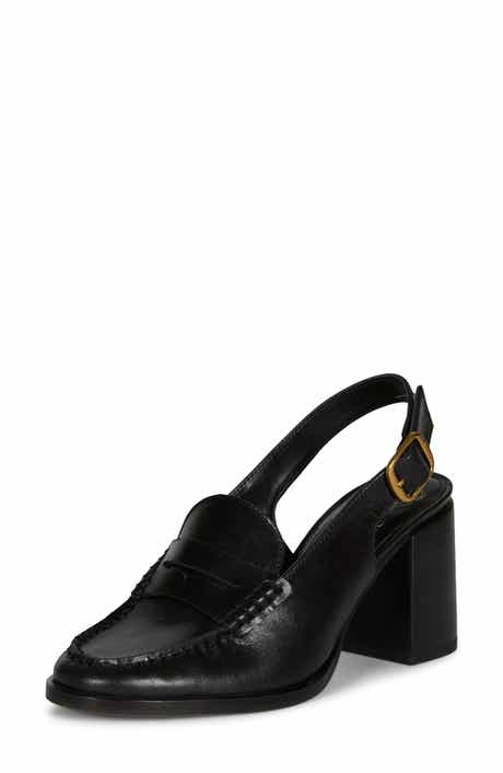 Grinie Slingback Penny Loafer Pump