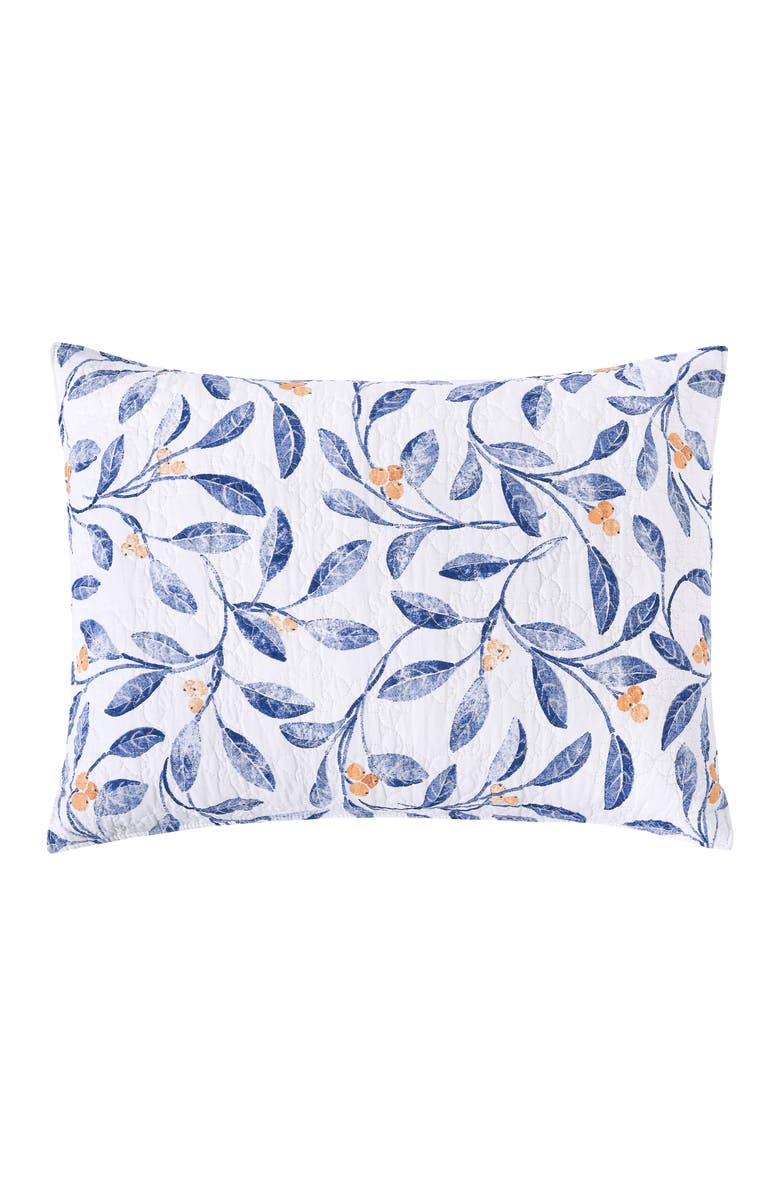 C&F Home Laurelwood Flowers Cotton Blend Quilt Set, Alternate, color, Blue