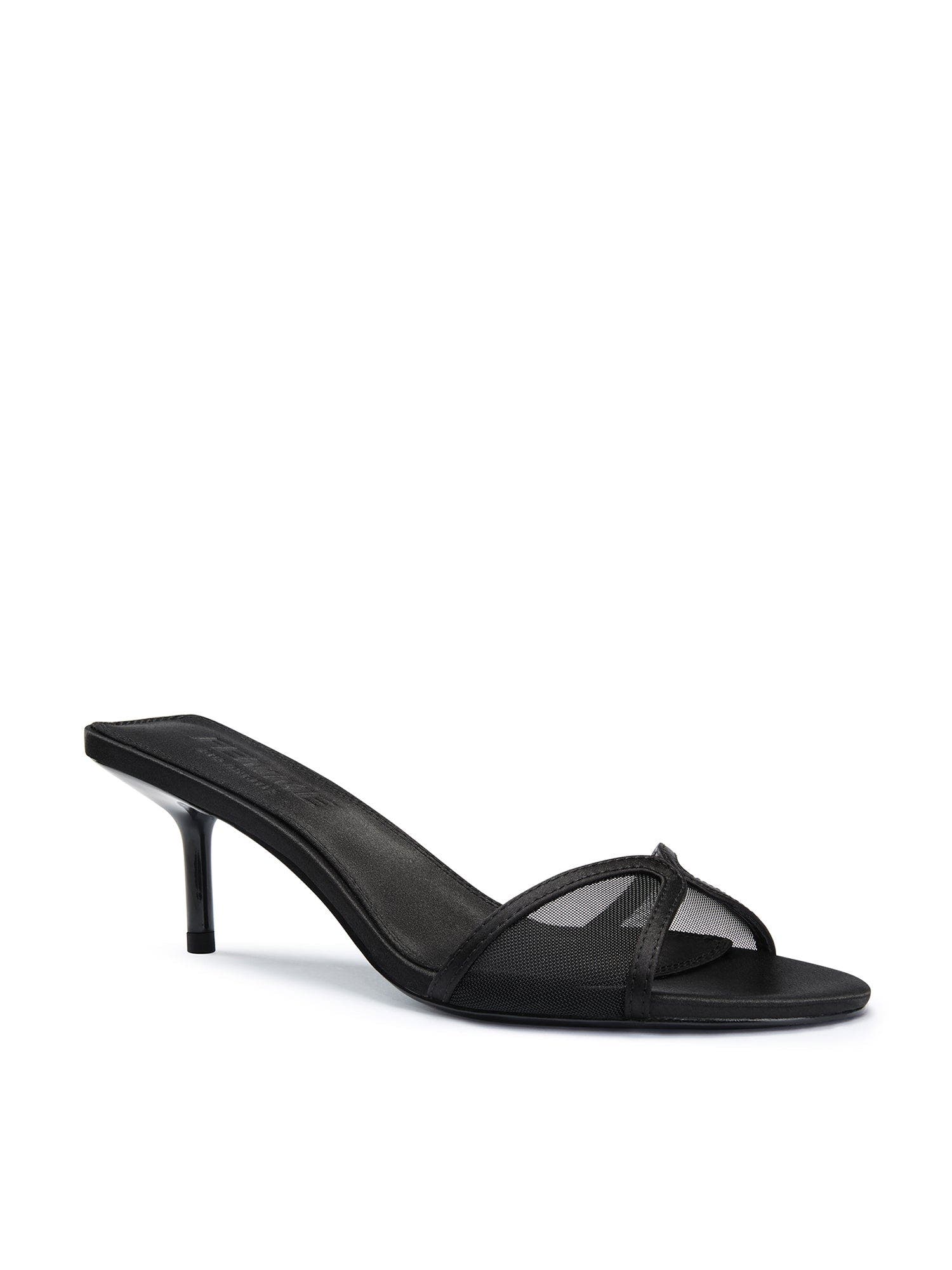 FEMME Monaco Mule, Alternate, color, Black
