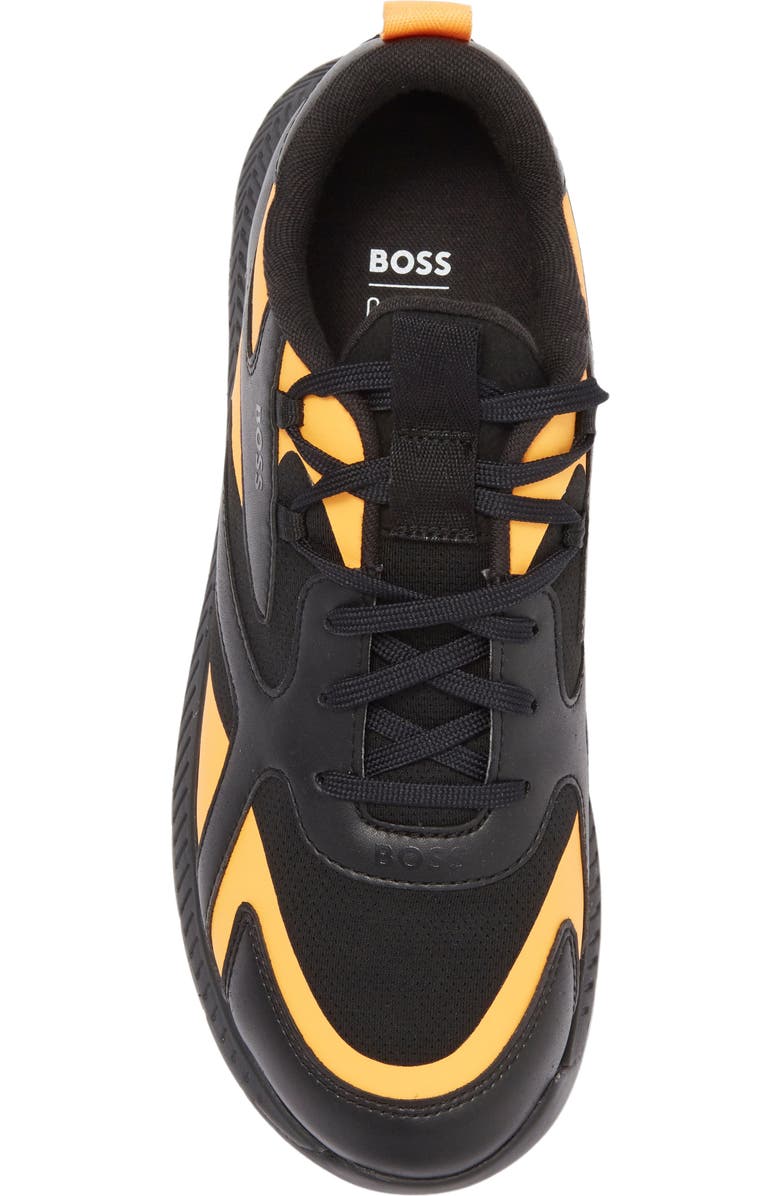 BOSS Titanium Runn Sneaker, Alternate, color, Chrcl