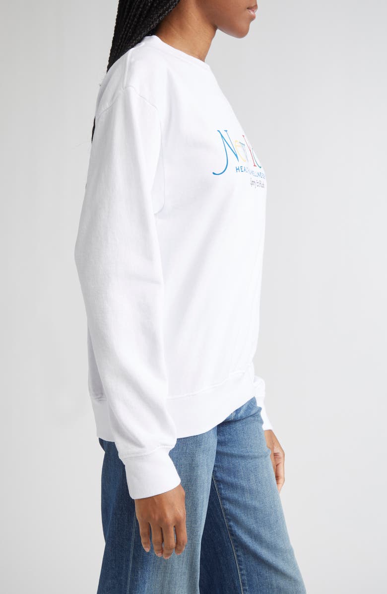 Sporty & Rich NY 94 Long Sleeve Cotton T-Shirt, Alternate, color, 