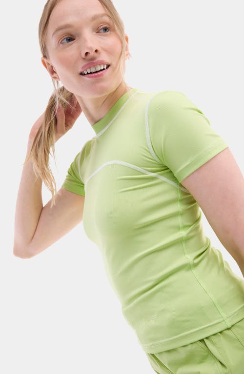 Halfdays Mollie Performance T-shirt In Pistachio