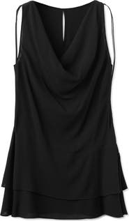 MANGO TEEN Draped Fluid Dress