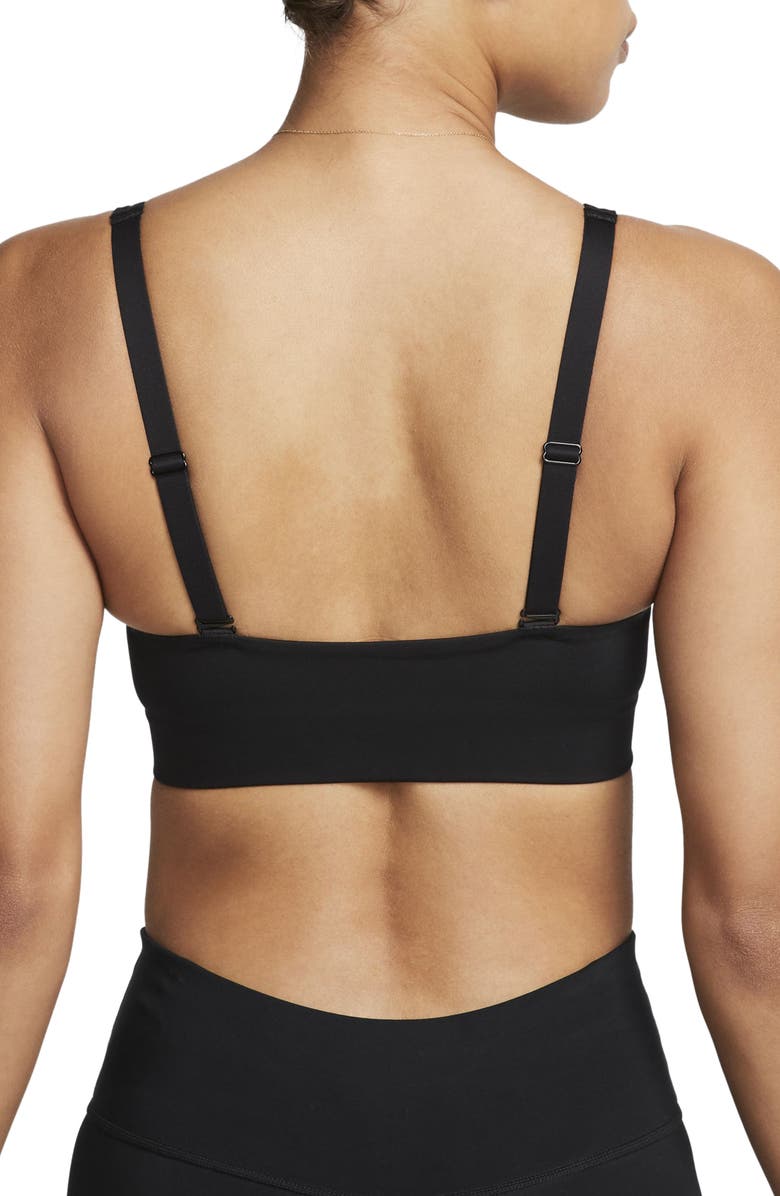 Nike Dri-FIT Indy Padded Strappy Cutout Medium Support Sports Bra, Alternate, color, 