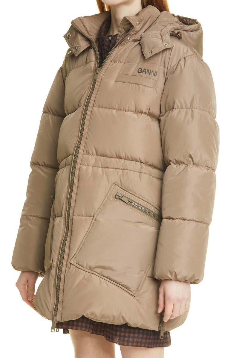 Ganni Oversize Puffer Jacket, Alternate, color,
