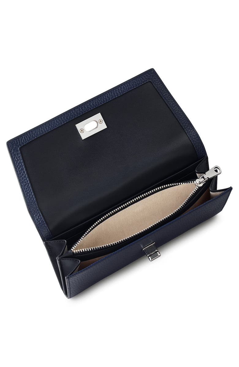 Radley Brooke Avenue Large Flapover Wallet, Alternate, color, Ink