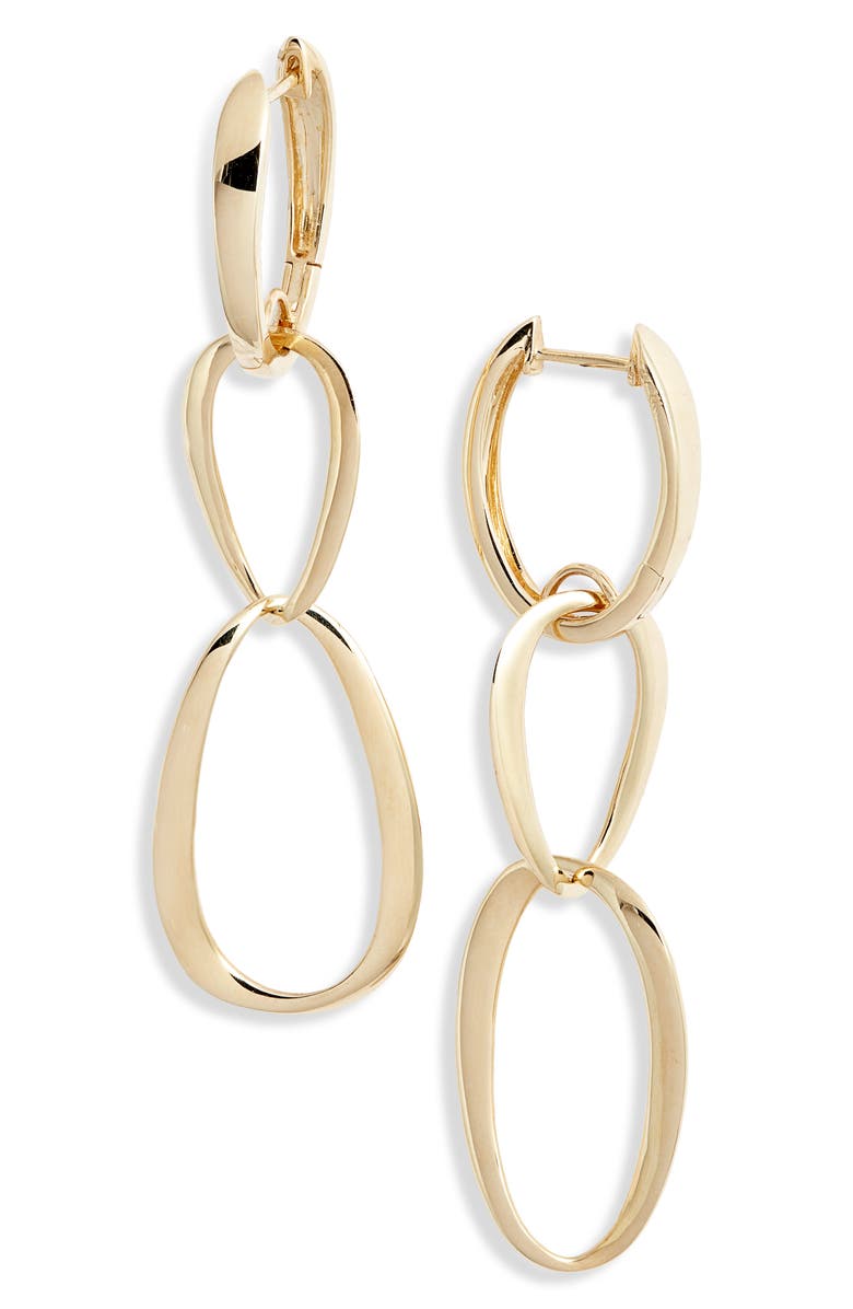 Bony Levy Triple Hoop Drop Earrings, Main, color, 