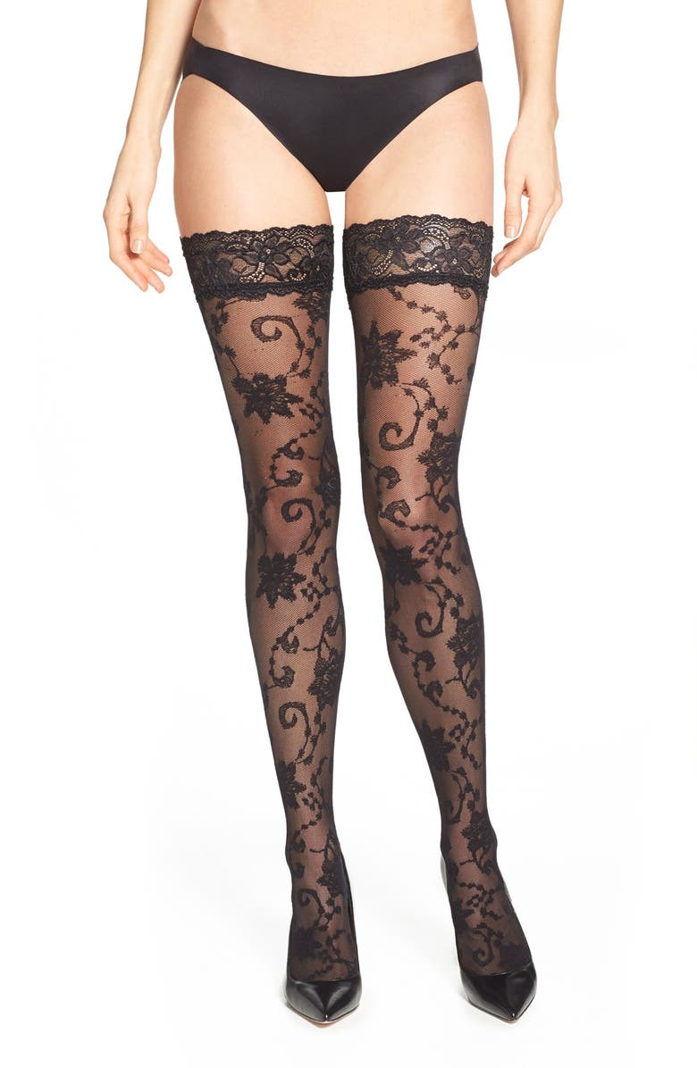 Oroblu 'Sofia' Thigh High Stay-Up Stockings, Main, color,
