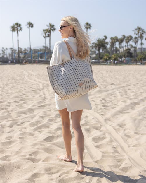 Graf & Lantz Graf Lantz Hana Canvas Boat Bag In White