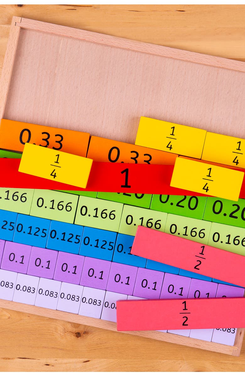 Bigjigs Toys Fractions Tray, Alternate, color, 