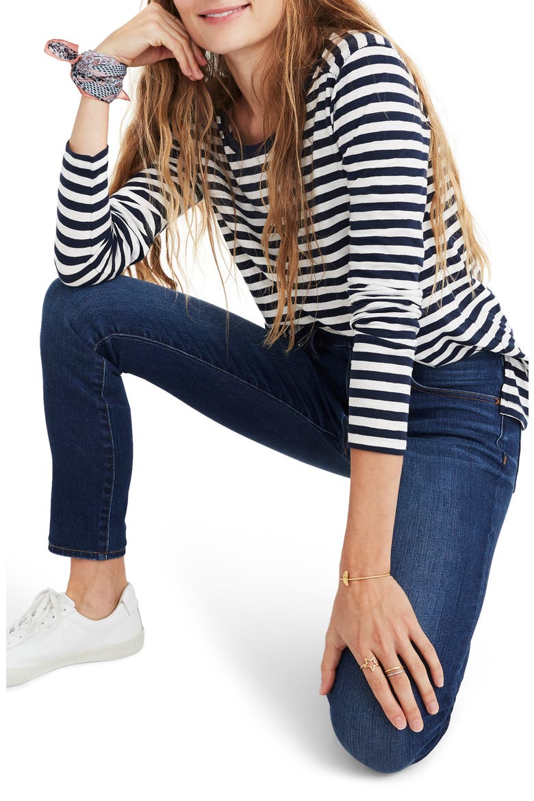 Roadtripper High Waist Ankle Skinny Jeans, Main, color, JANSEN
