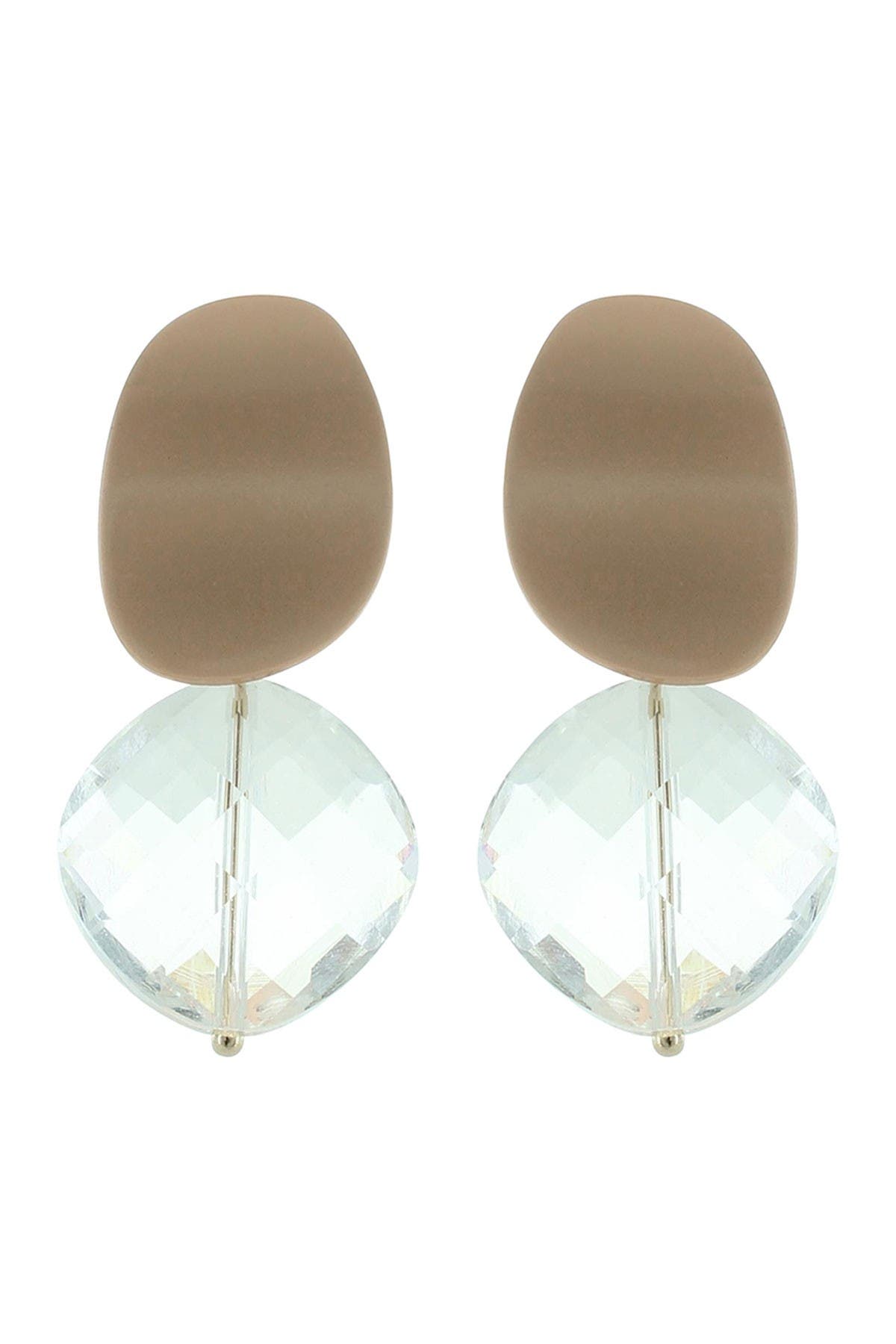 OLIVIA WELLES Arella Lucite Drop Earrings