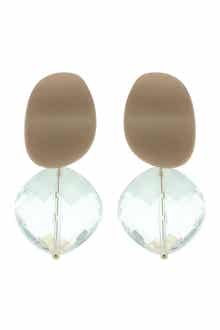 OLIVIA WELLES Arella Lucite Drop Earrings