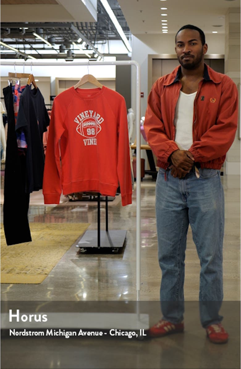 Kids' Cotton Blend Graphic Sweatshirt, sales video thumbnail