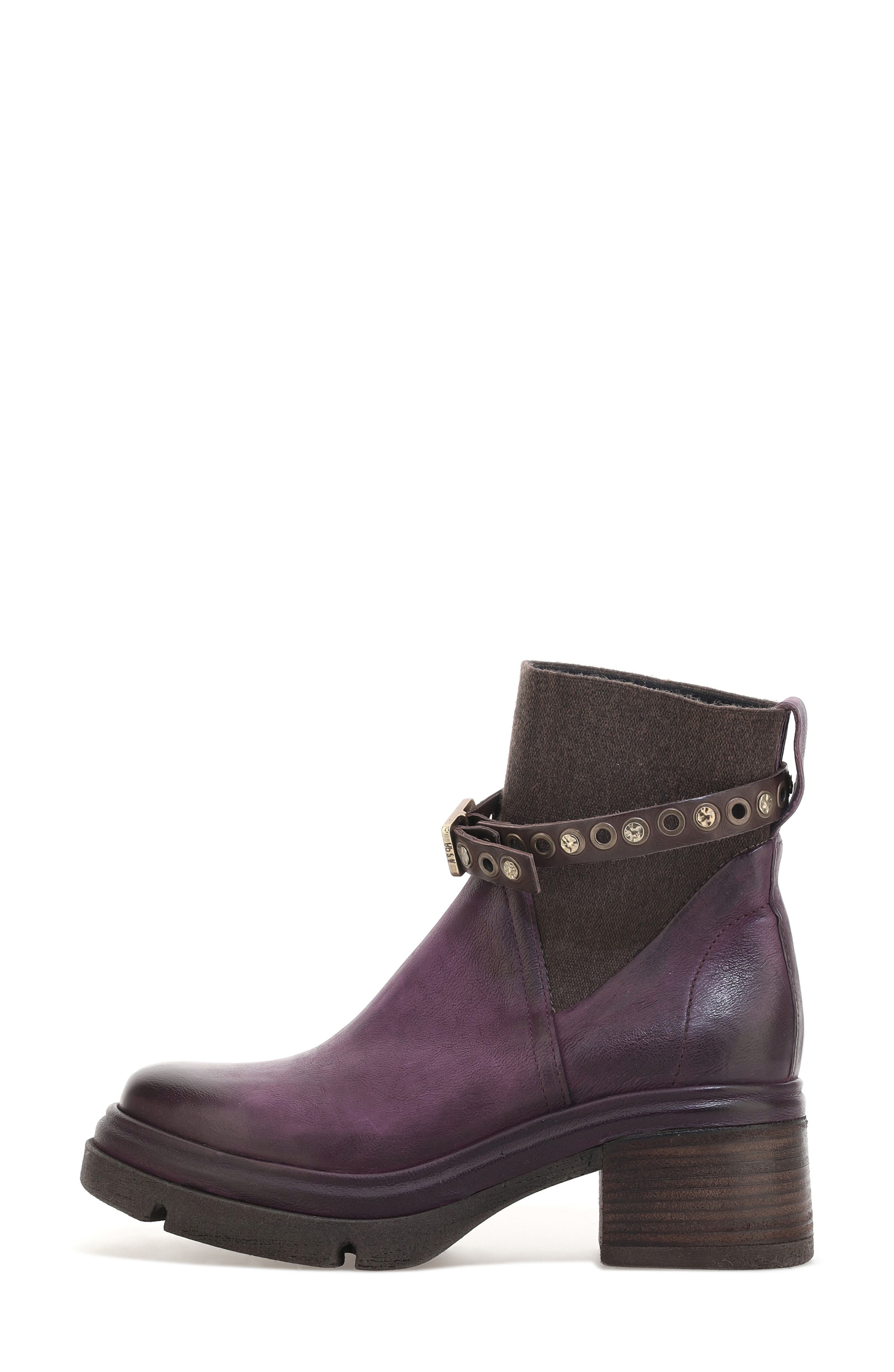 Edie Bootie, Alternate, color, GRAPE
