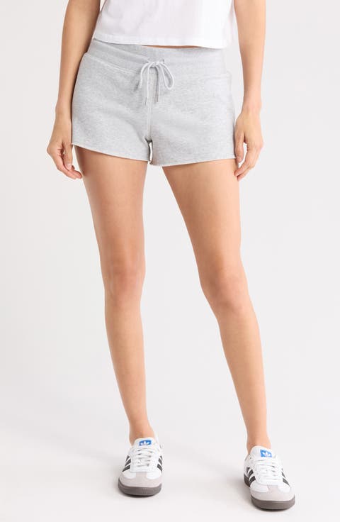Tie Waist Fleece Shorts