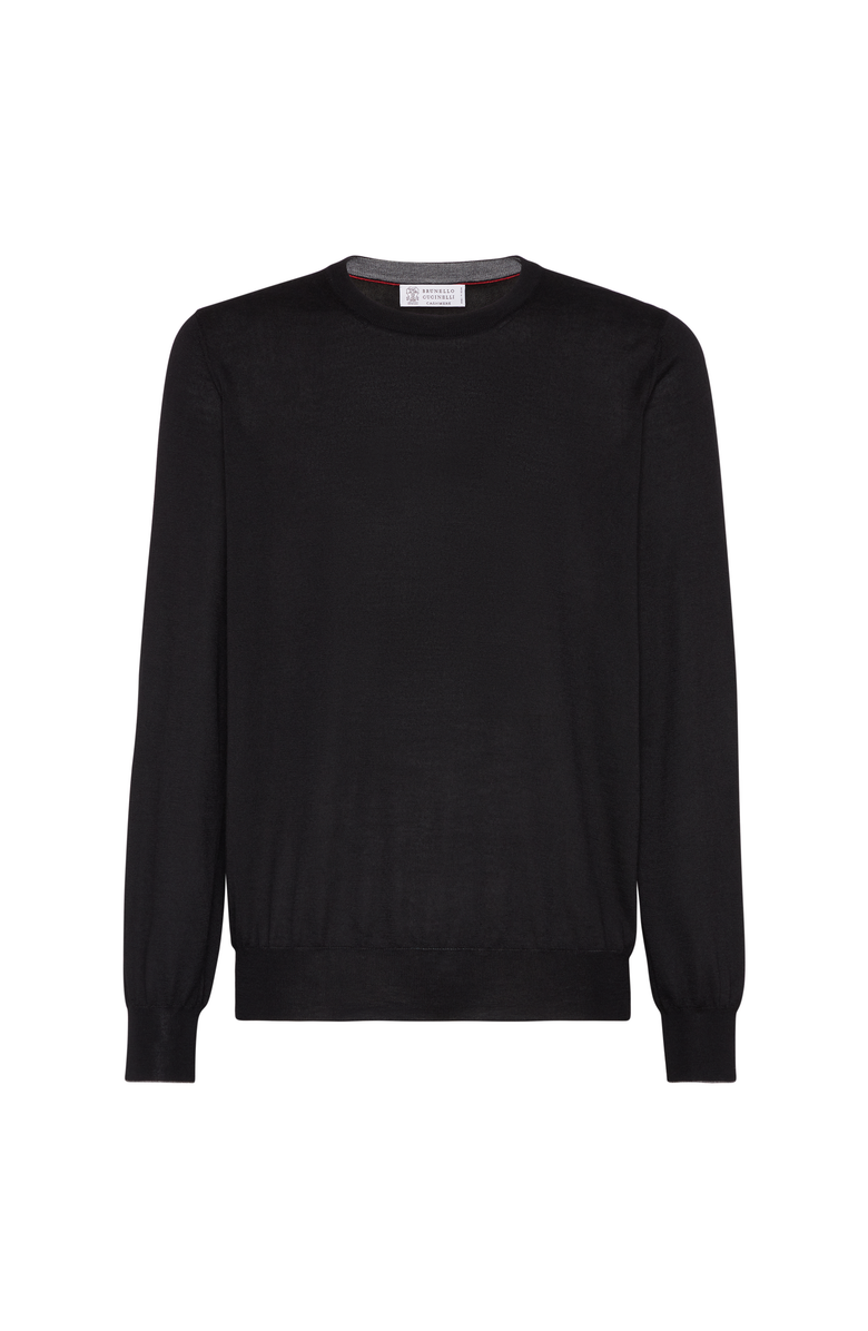 Brunello Cucinelli Lightweight sweater, Main, color, Black