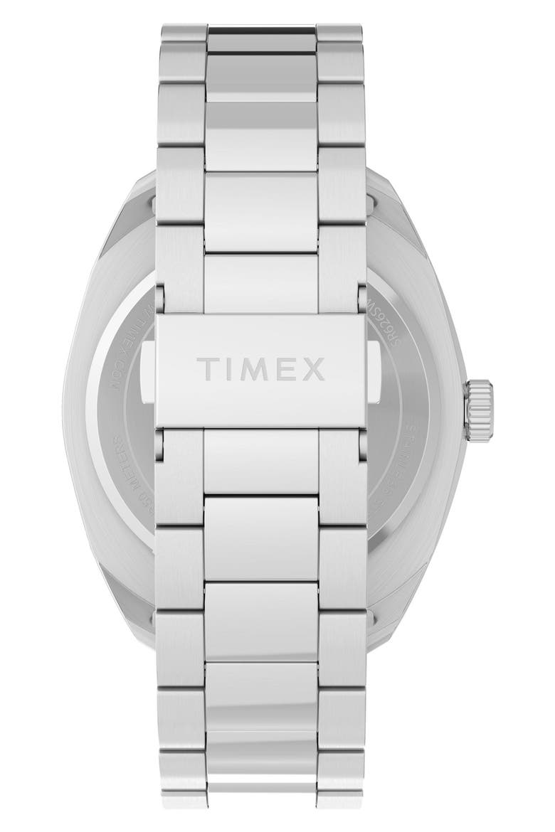 Three-Hand Two-Tone Stainless Steel Watch, Alternate, color, SILVER
