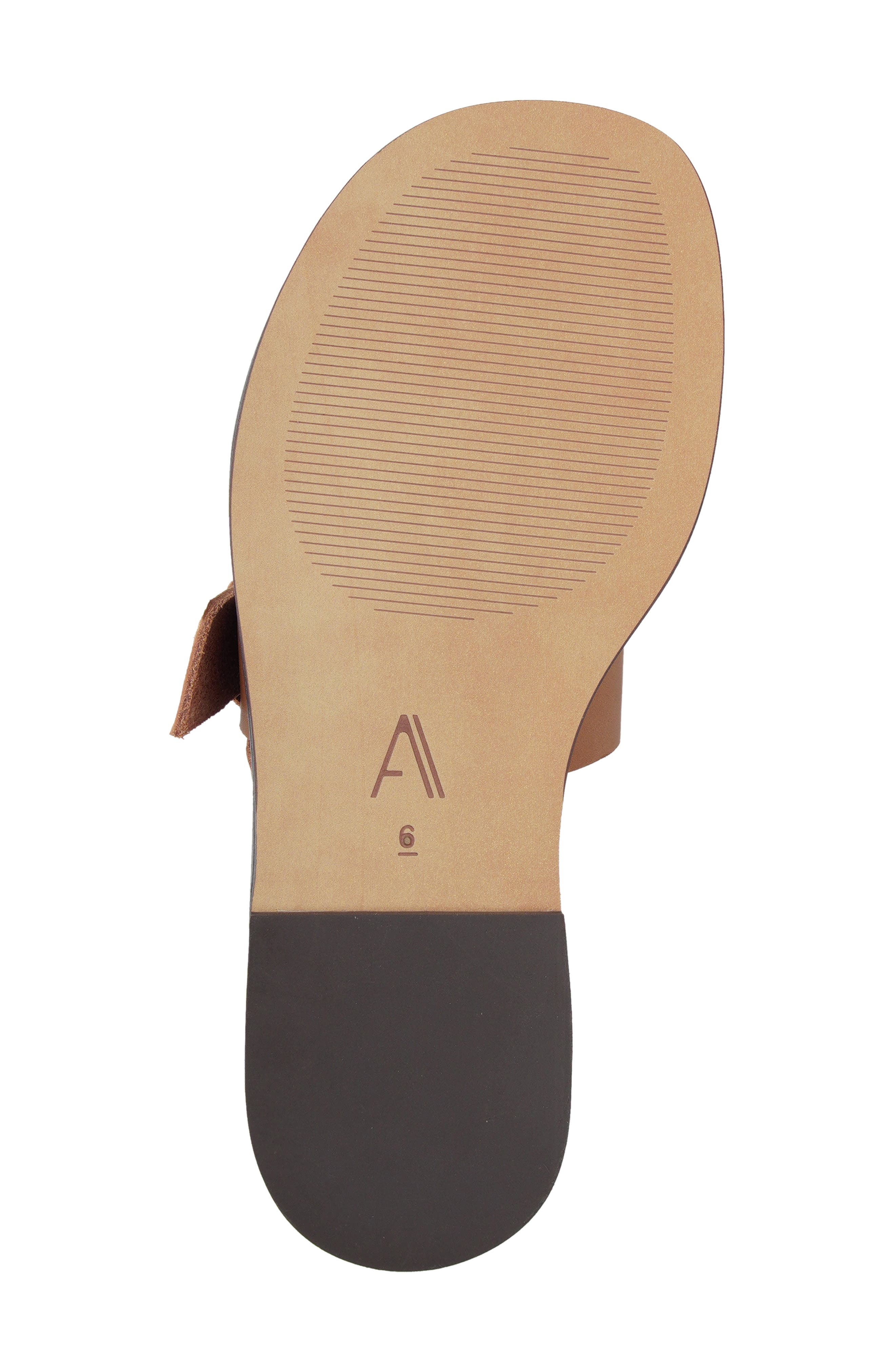 Maranello Slide Sandal, Alternate, color, TAN LEATHER