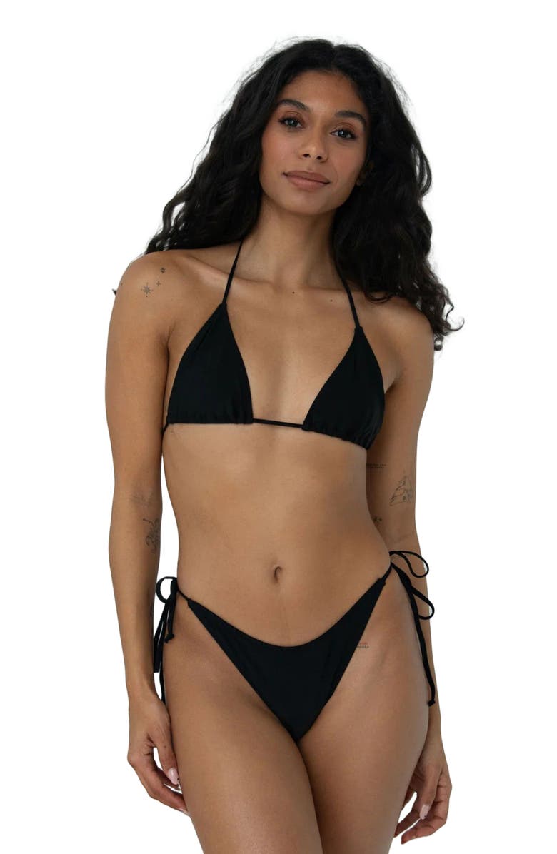 Bright Swimwear Melody Bottom, Main, color, Black