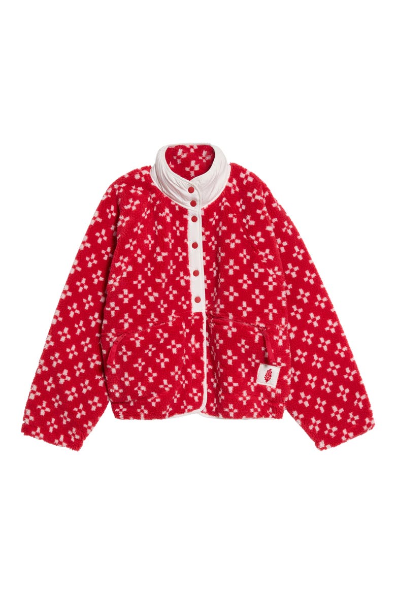 FP Movement Rocky Ridge Fleece Jacket, Alternate, color, BIRDSEYE APPLE COMBO