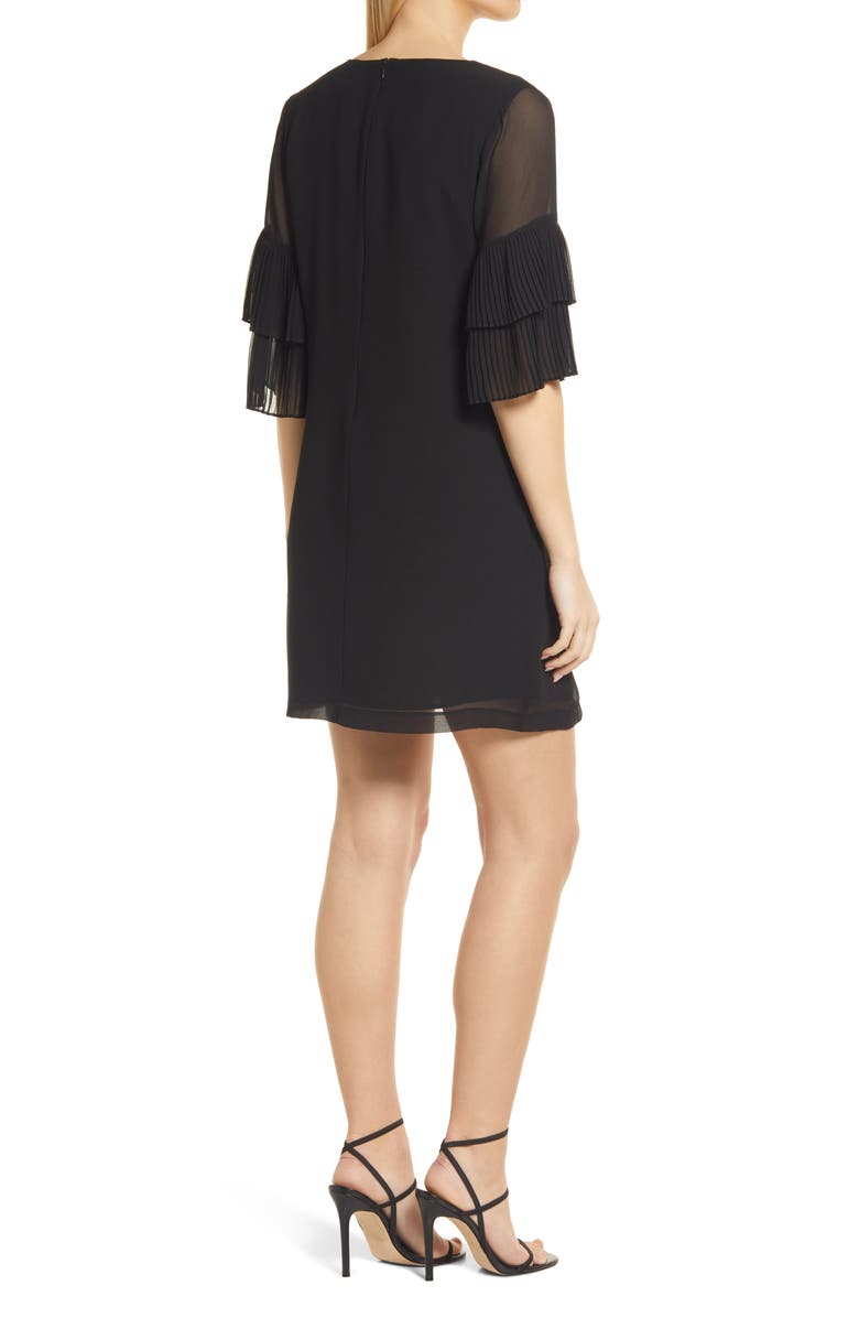 Sam Edelman Tiered Sleeve Shift Dress, Alternate, color, 