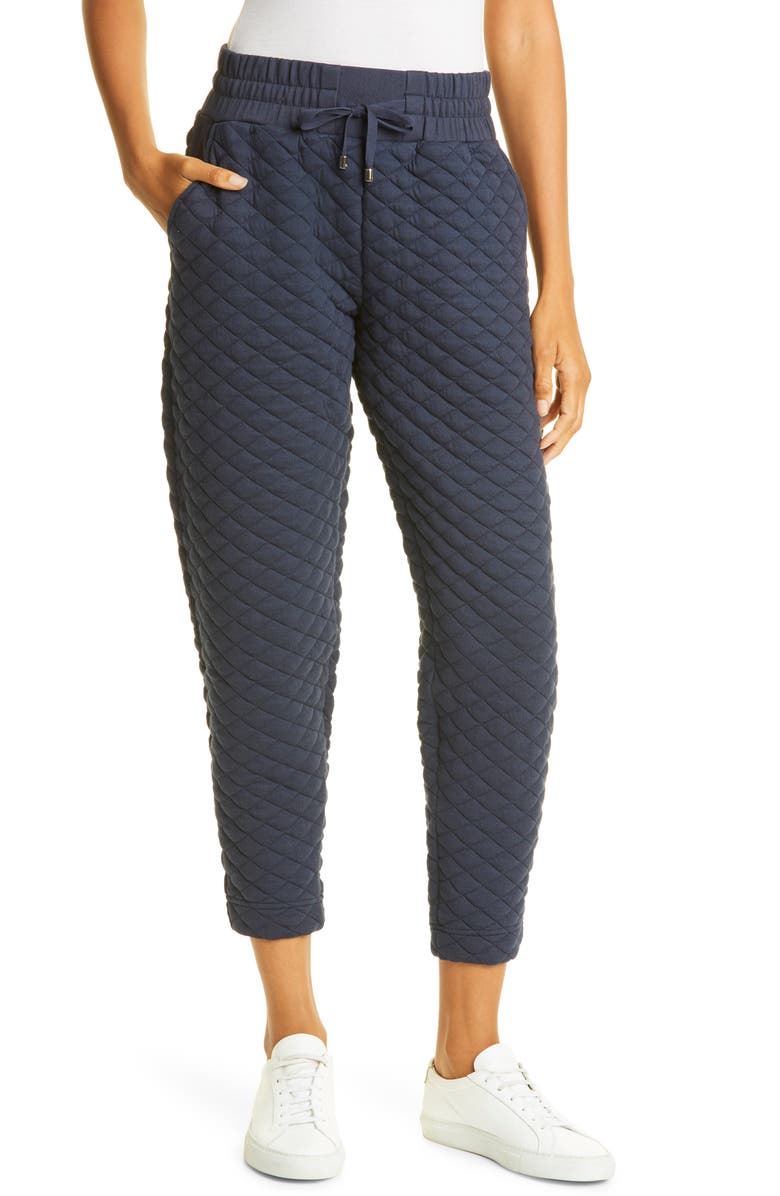 Ted Baker London Lizzbel Quilted Joggers, Main, color,