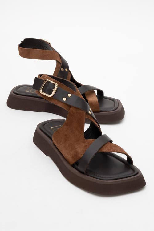 Forever & Always Shoes Minnea Suede Leather Sandal