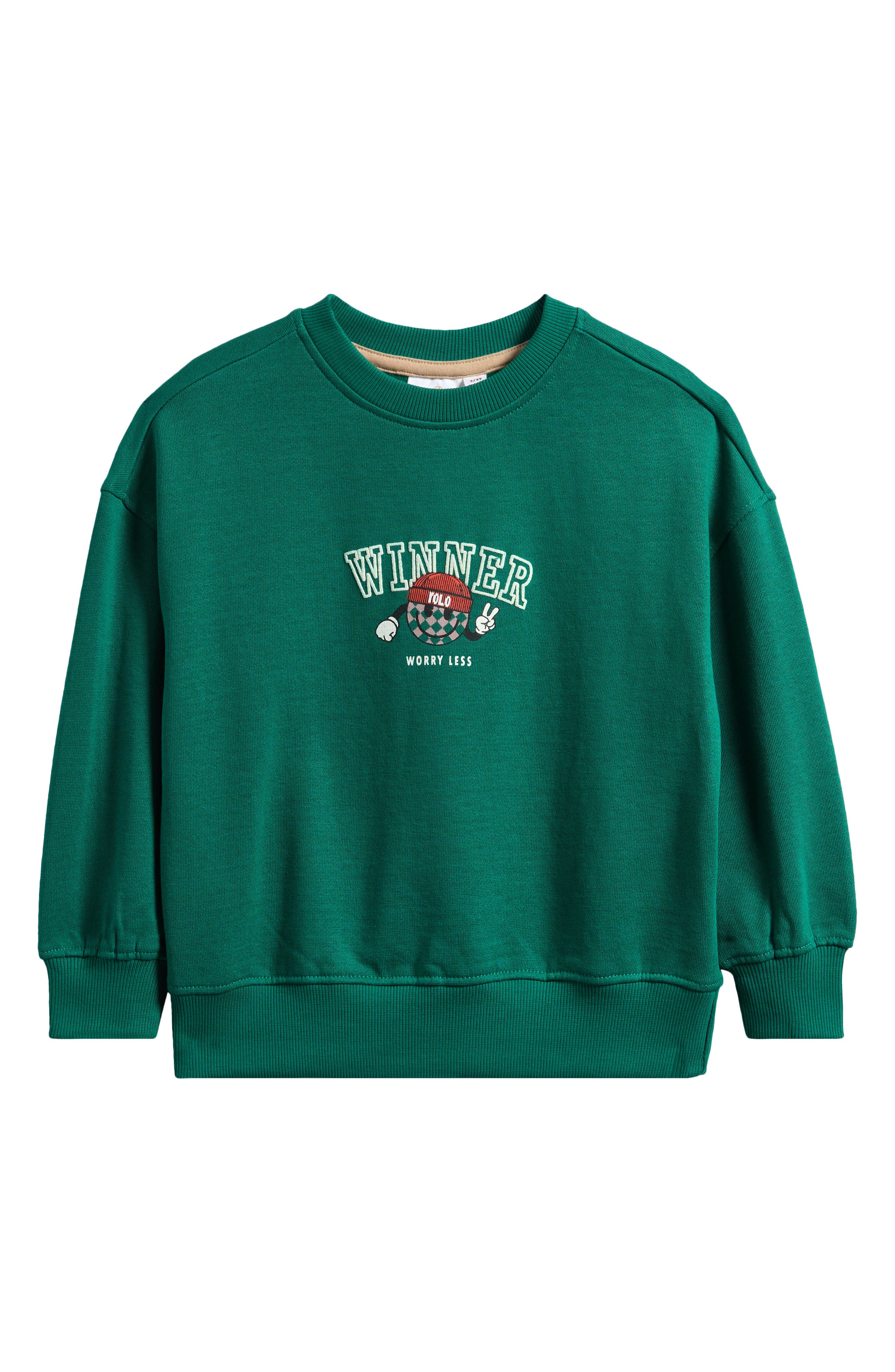 THE NEW Kids' Paul Oversize Organic Cotton Sweatshirt