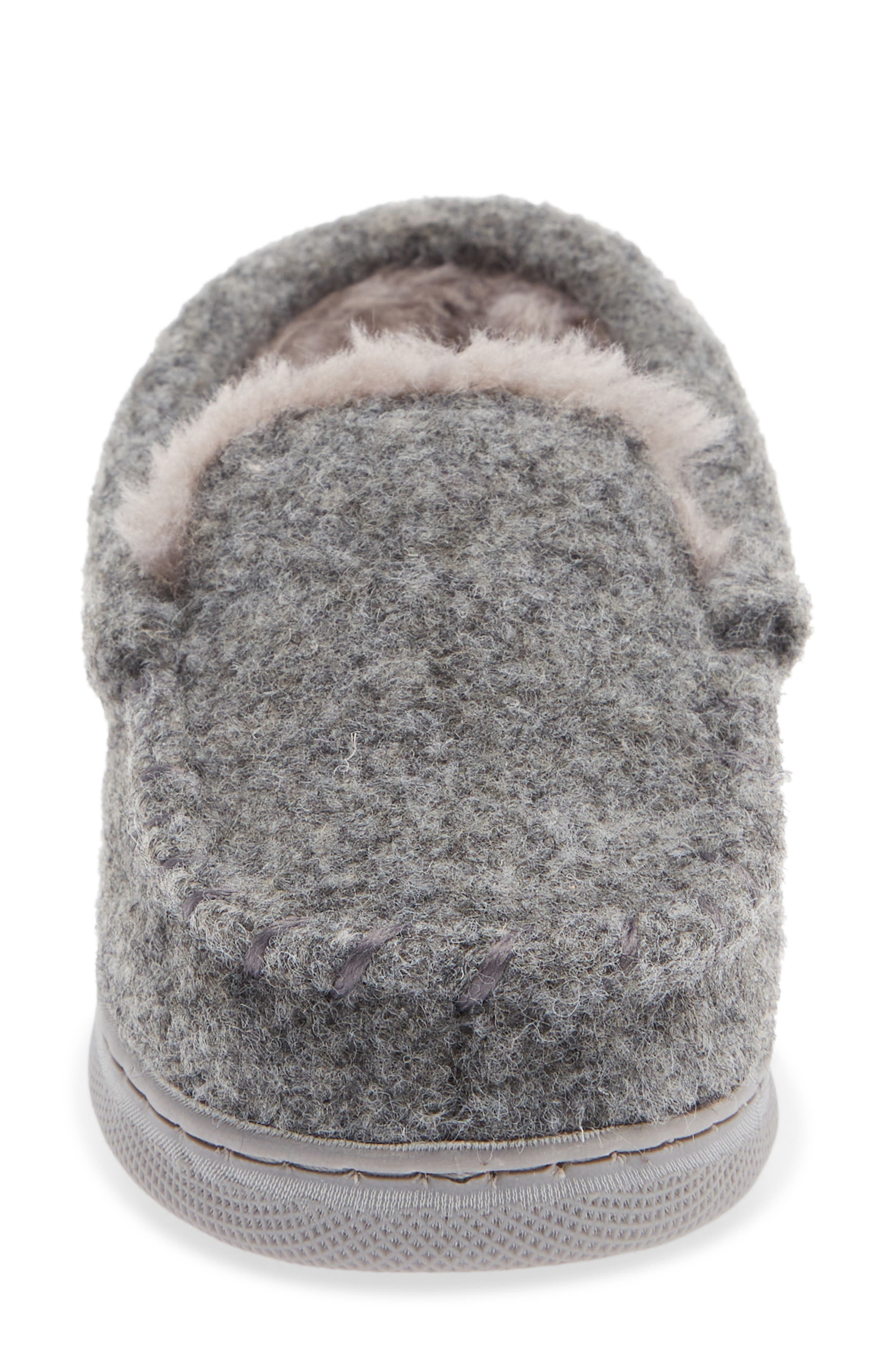 Kids' Mateo Moc Slipper, Alternate, color, GREY