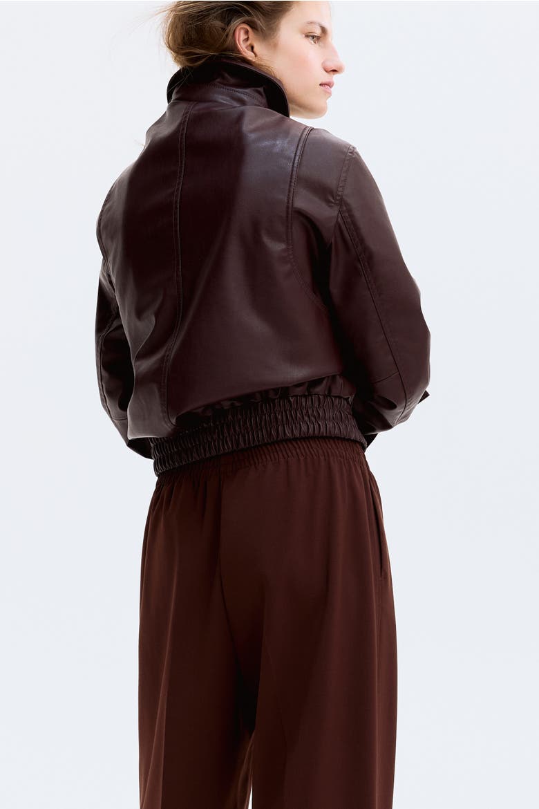 Creased Pants, Alternate, color, Brown