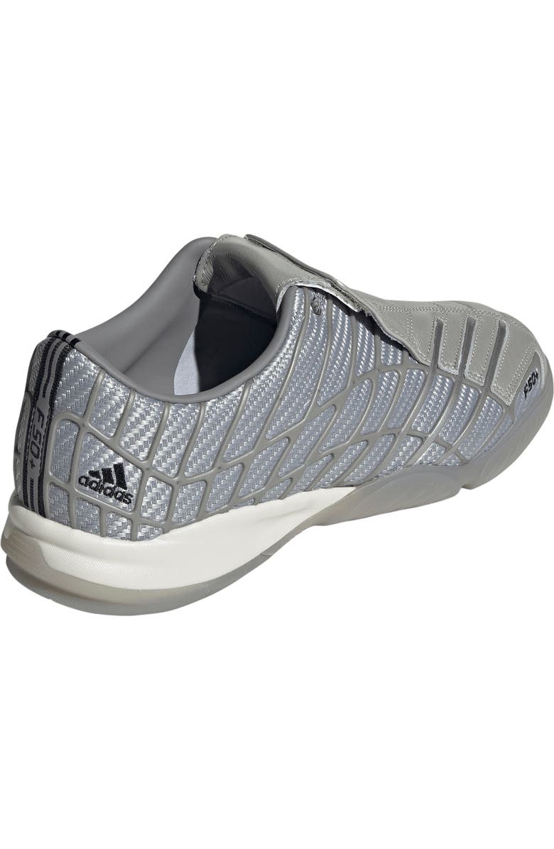adidas F50 Sala Running Sneaker, Alternate, color, Silver / Silver/ Grey